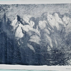 Pochoir groupe de femme Merle Blanc