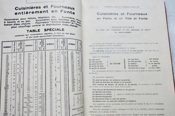 1934 Godin Catalog: Stoves & Kitchenware Manufacturing