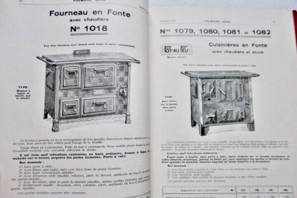 1934 Godin Catalog: Stoves & Kitchenware Manufacturing
