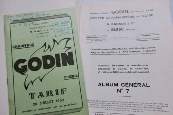 1934 Godin Catalog: Stoves & Kitchenware Manufacturing