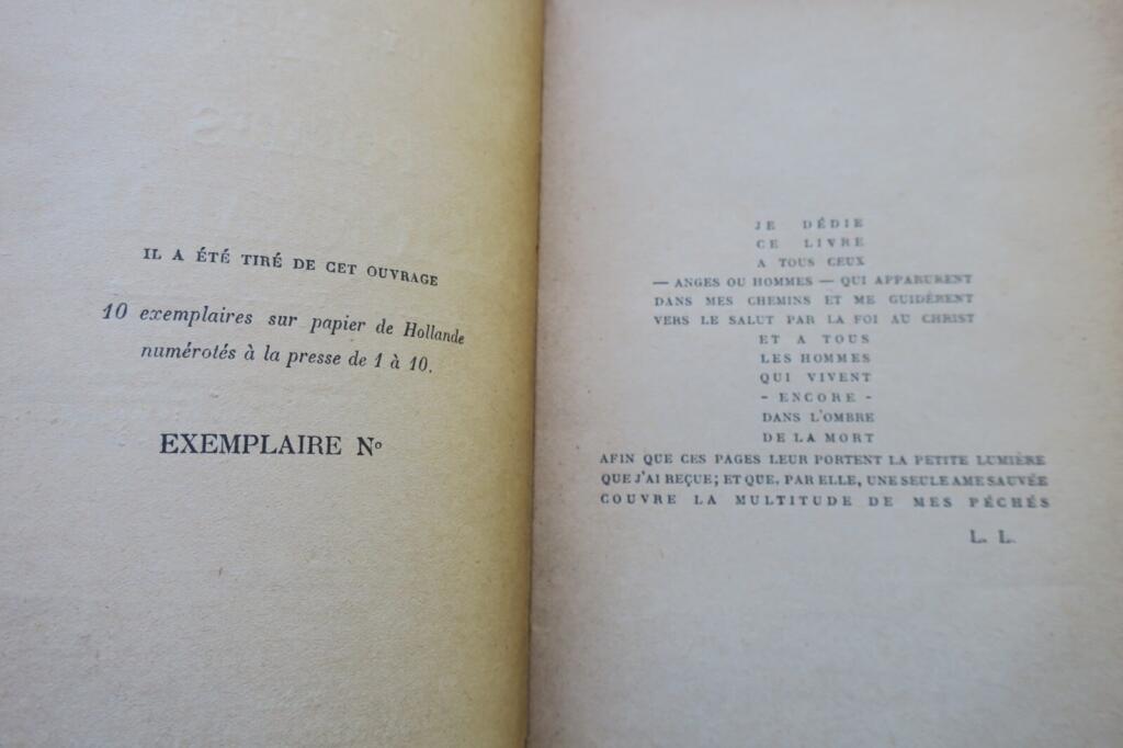Visionäre Gedichte mit Autoreninschrift