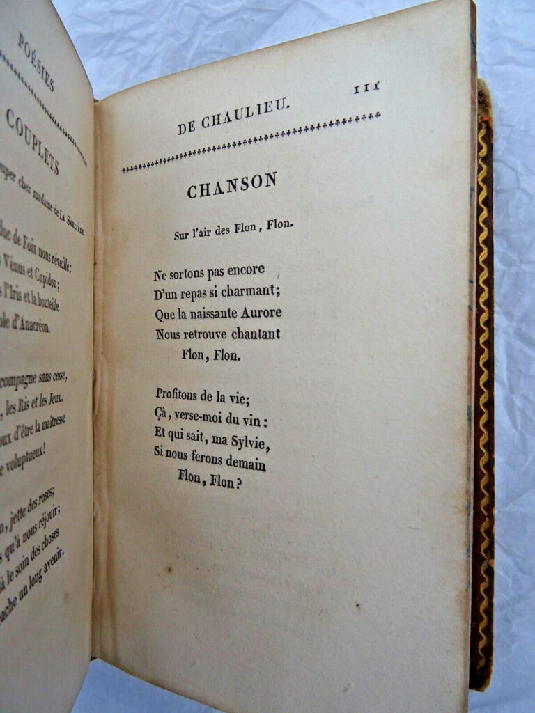 Poésies de Chaulieu 1825