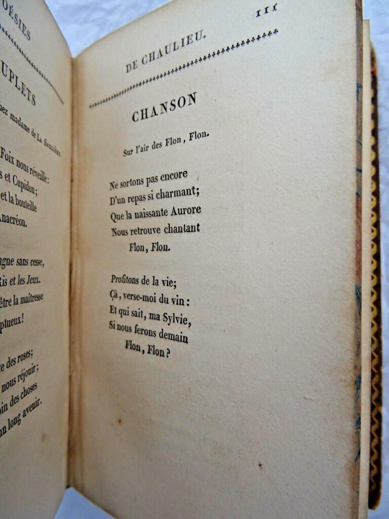 Poésies de Chaulieu 1825