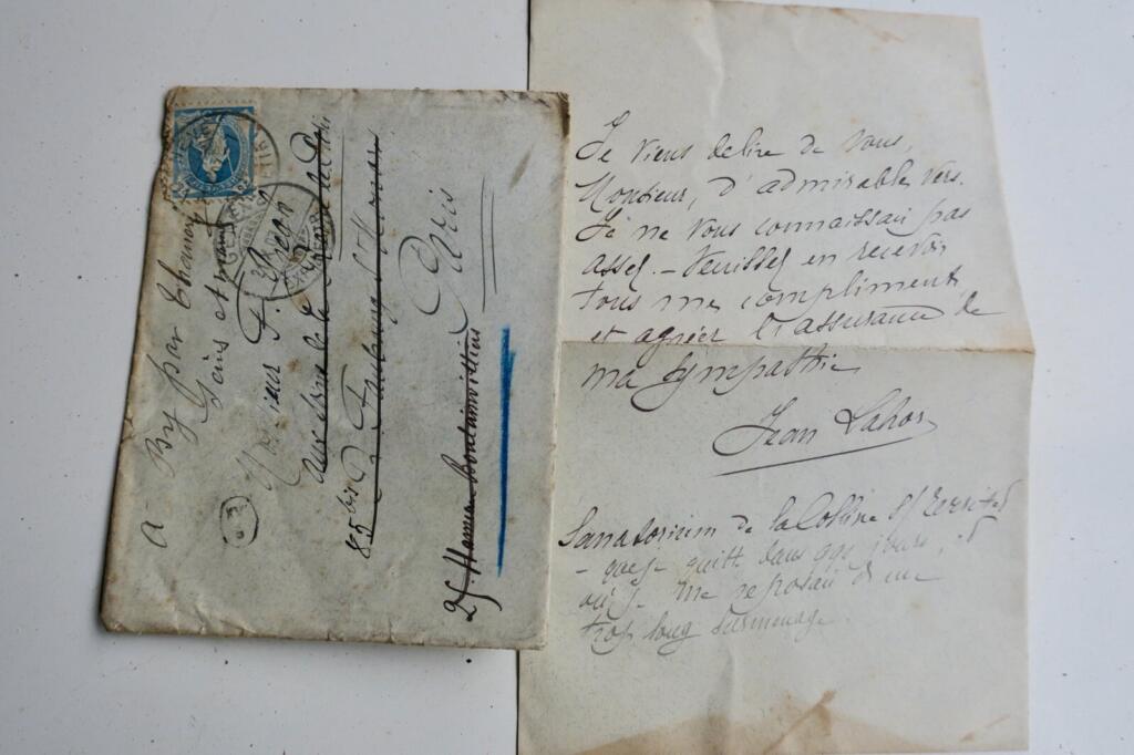 Symbolist poet collection and correspondence