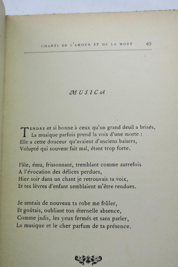Symbolist poet collection and correspondence
