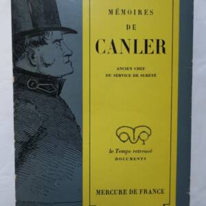 Police MEMOIRES DE CANDLER ANCIEN CHEF DU SERVICE DE SURETE