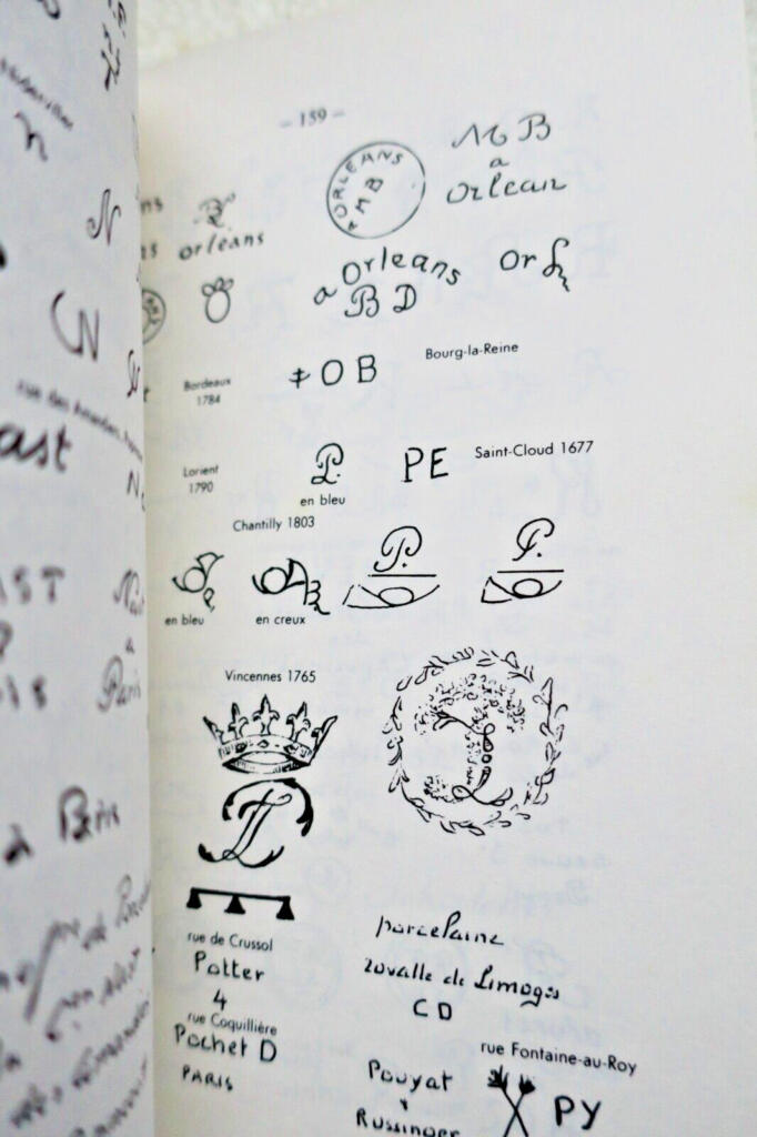 Guide to French Porcelain Marks