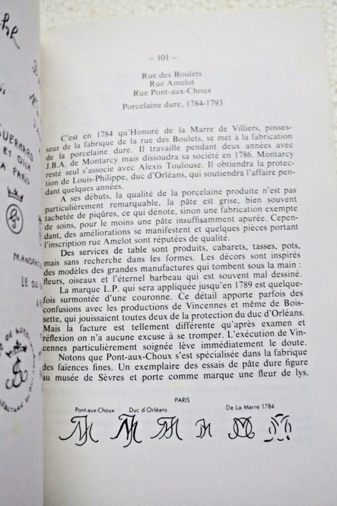 Guide to French Porcelain Marks