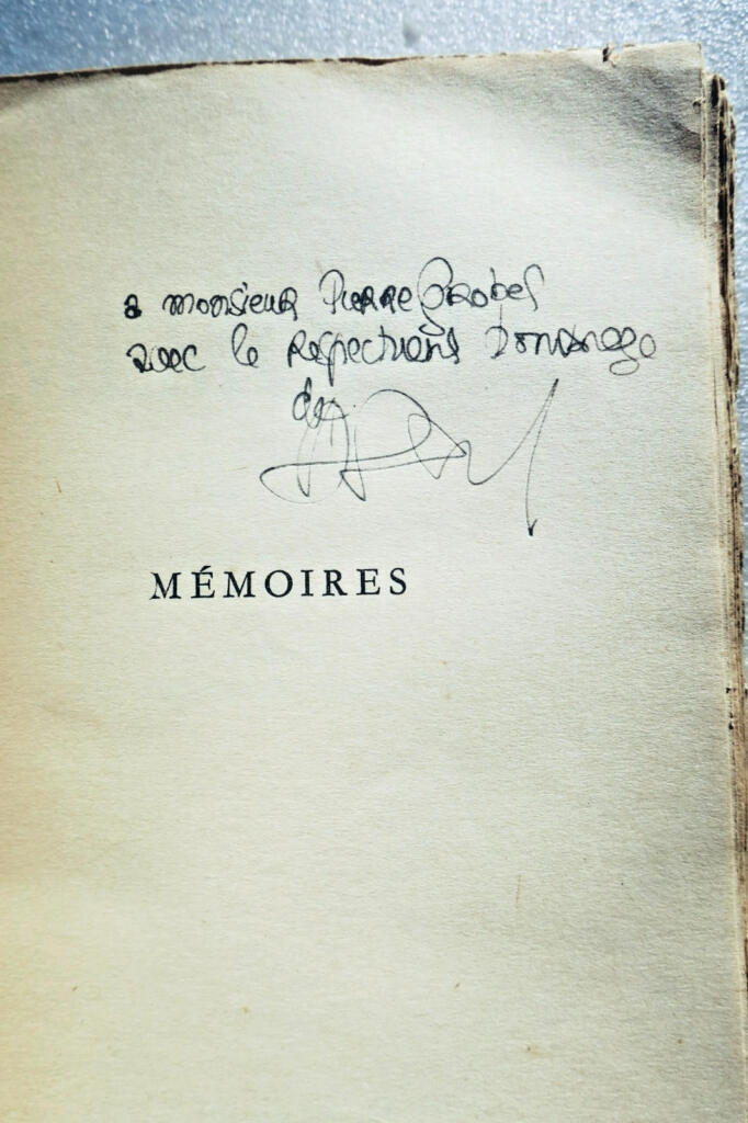 AGA KHAN’s Memoirs with Kees VAN DONGEN’s portrait