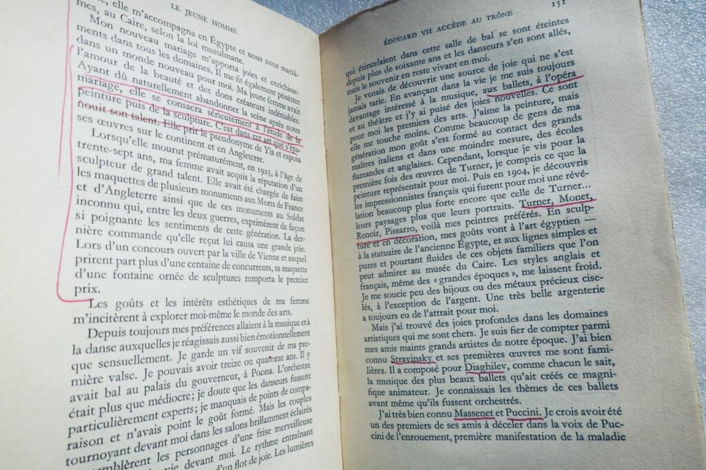 AGA KHAN’s Memoirs with Kees VAN DONGEN’s portrait