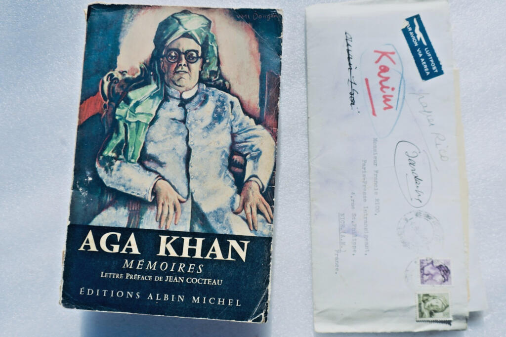 Aga Khan Memoiren mit Cocteau-Vorwort und signiertem Brief