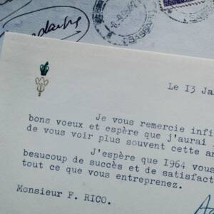 Port AGA KHAN Kees VAN DONGEN Mémoires Cocteau + lettre PORTO CERVO