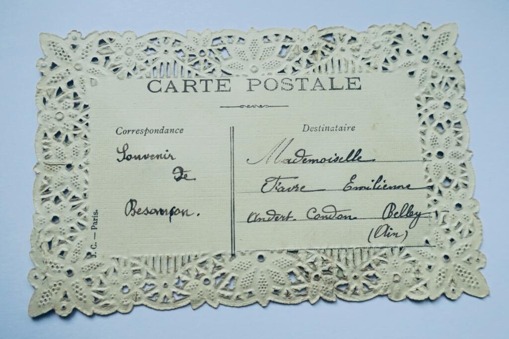 Porte Bonheur carte à volet