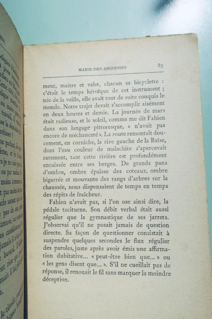 Marcel Prévost’s ‘Marie-des-Angoisses’ with author’s inscription