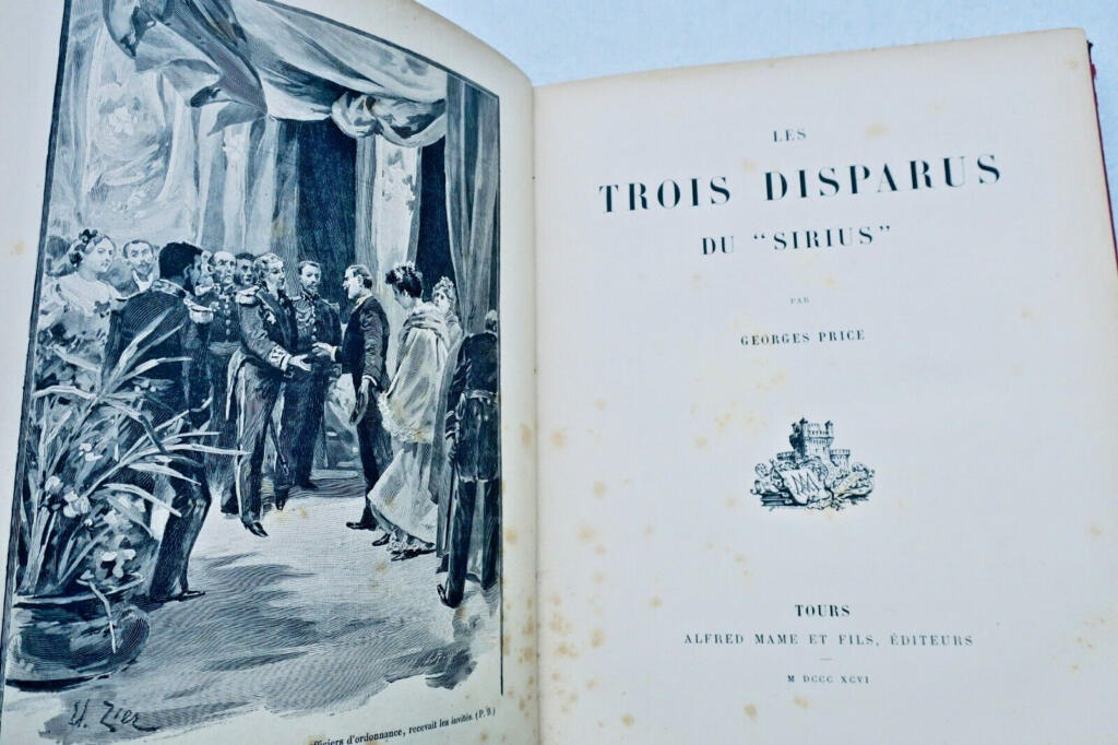 Price – E. Zier. Les Trois disparus du Sirius