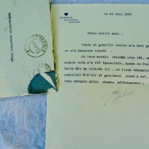 Prince Georges Bibesco lettres signées