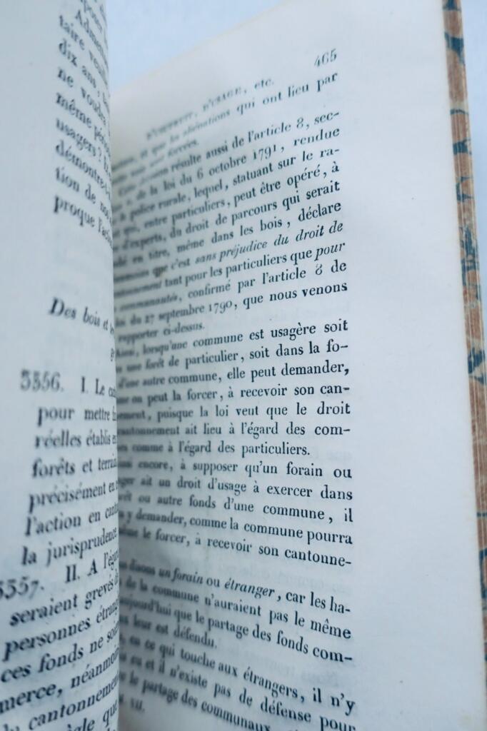 Proudhon TRAITE DES DROITS D&rsquo;USUFRUIT, D&rsquo;USAGE, D&rsquo;HABITATION, ET 1825