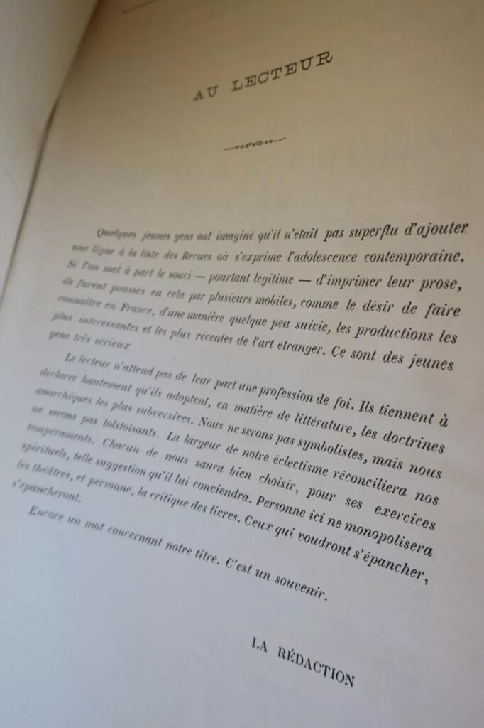 Proust's Early Writings and Literary Debut