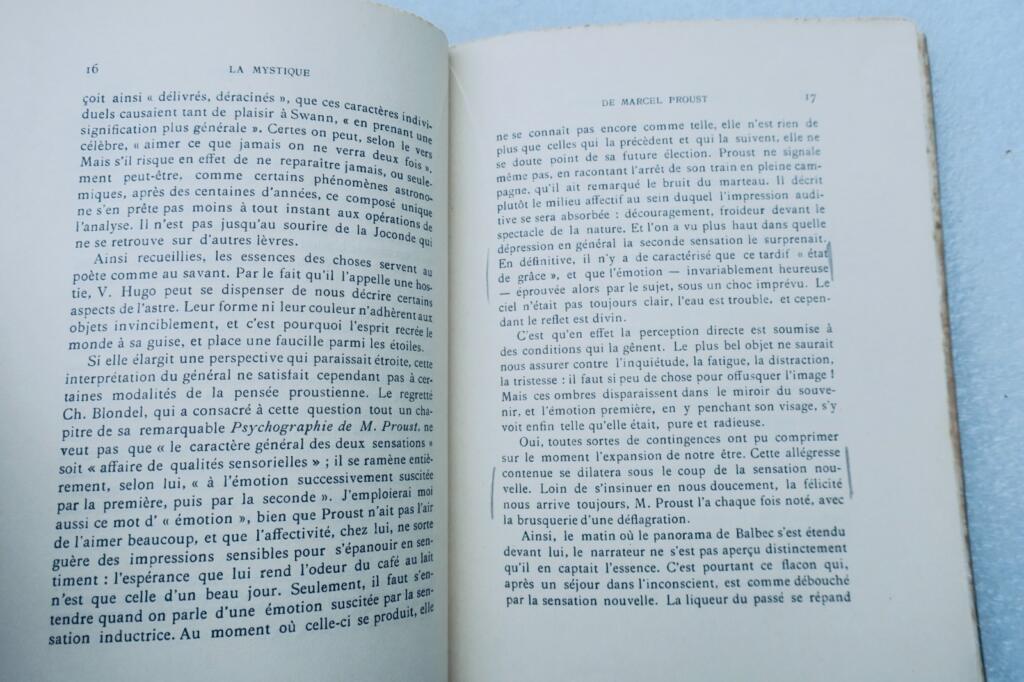 Pommiers Studie über Prousts Mystik