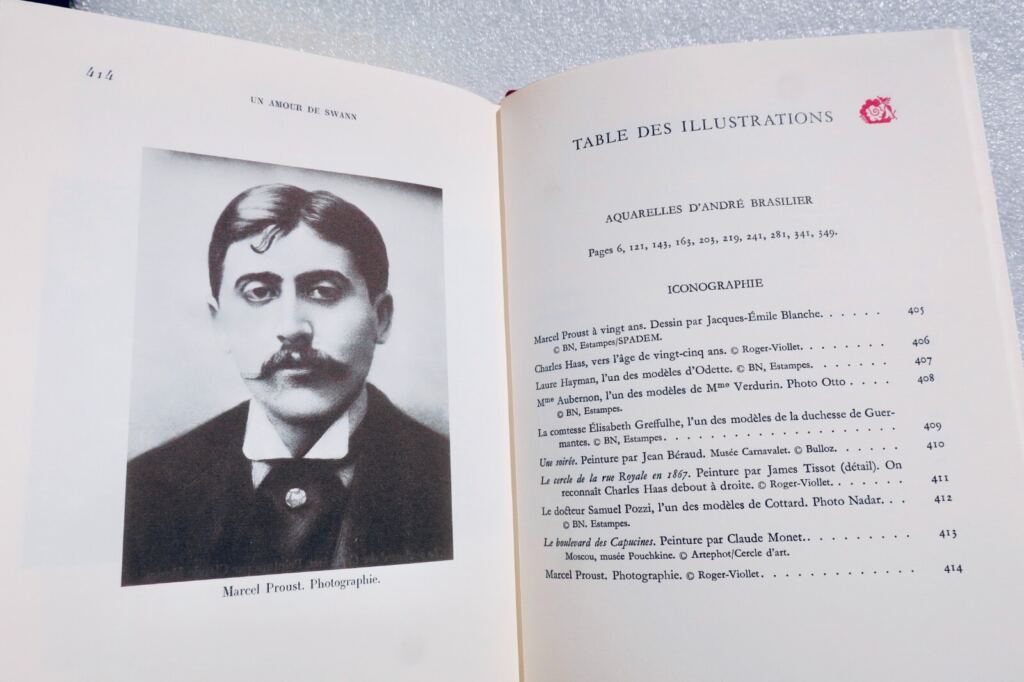 Swann’s Love in Fine Leather Binding