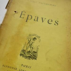 Prudhomme Sully Epaves 1908