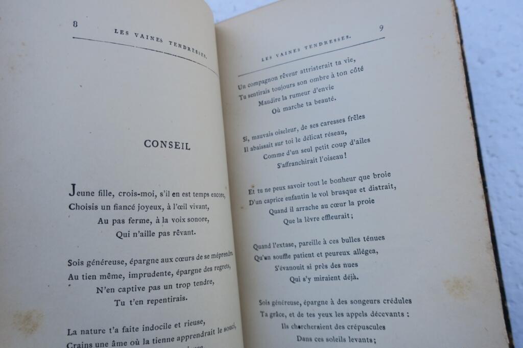 PRUDHOMME, Sully POÉSIES