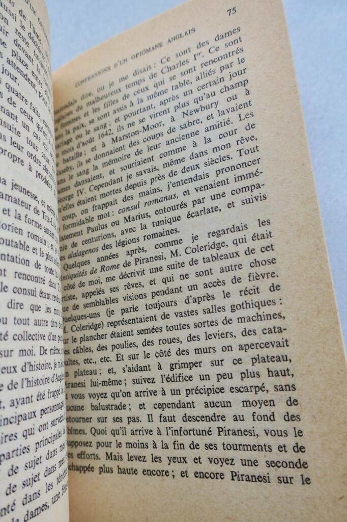 English Opium Eater's Confessions and Enchantments