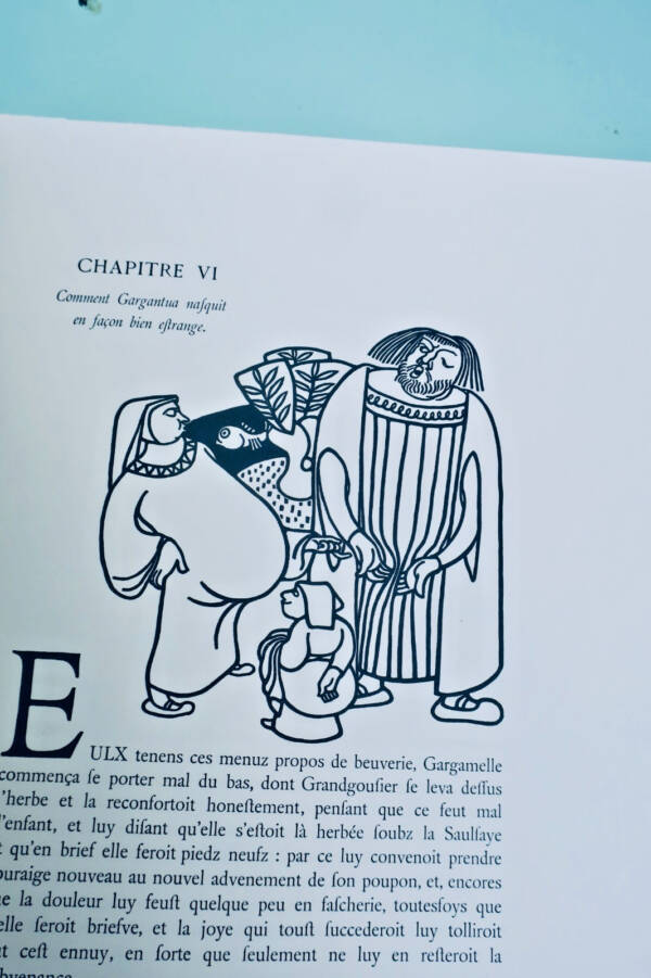Illustrated edition of Gargantua
