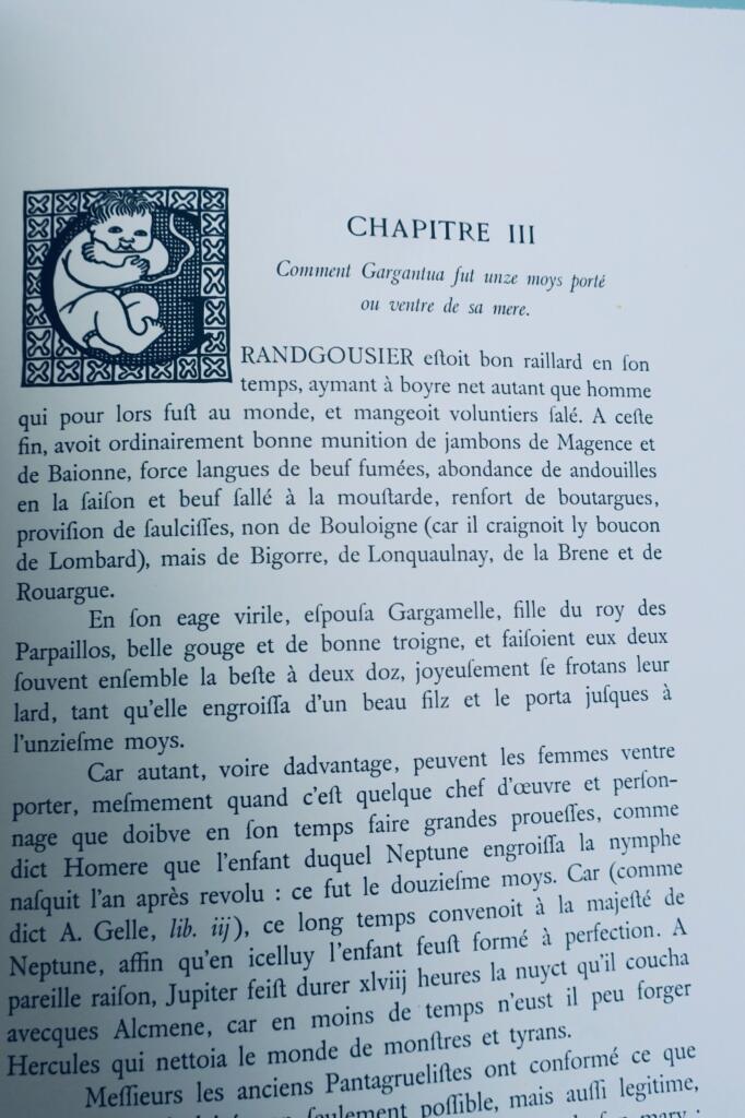 Gargantua with original woodcut illustrations