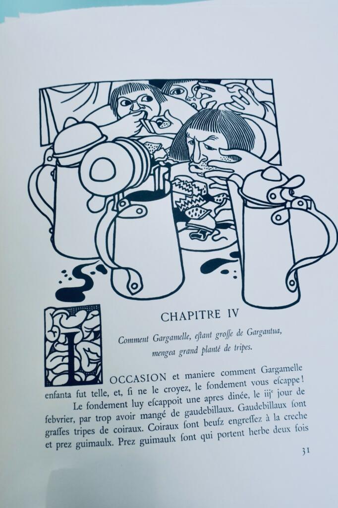 Gargantua with original woodcut illustrations