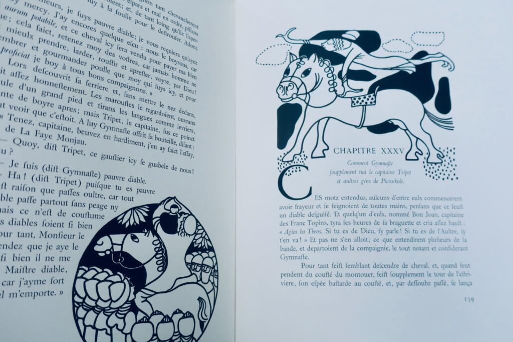 Gargantua with original woodcut illustrations