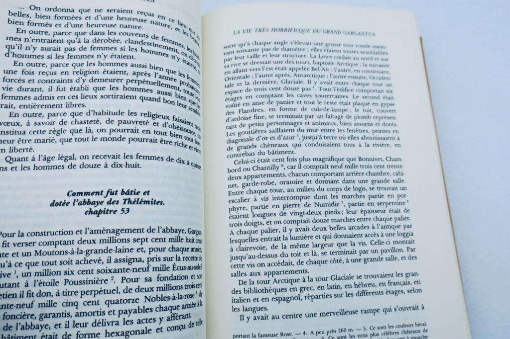 Rabelais Oeuvres complètes. Préface de Michel Cluny 1987