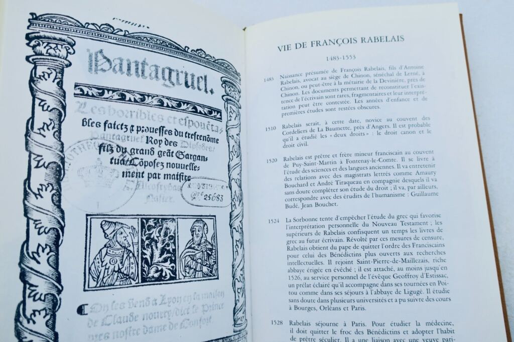 Rabelais Oeuvres complètes. Préface de Michel Cluny 1987
