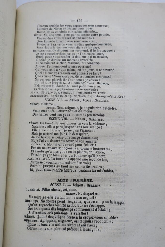 RACINE J. Oeuvres de J. Racine 1855