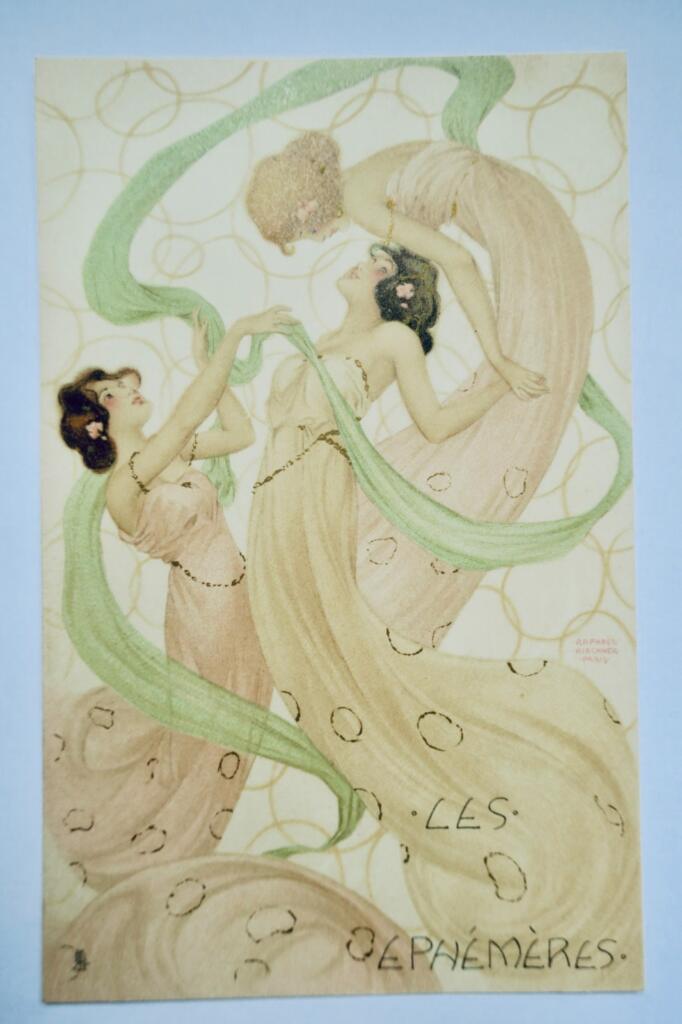 Raphael Kirchner Les ephémères 6 cartes-postales anciennes