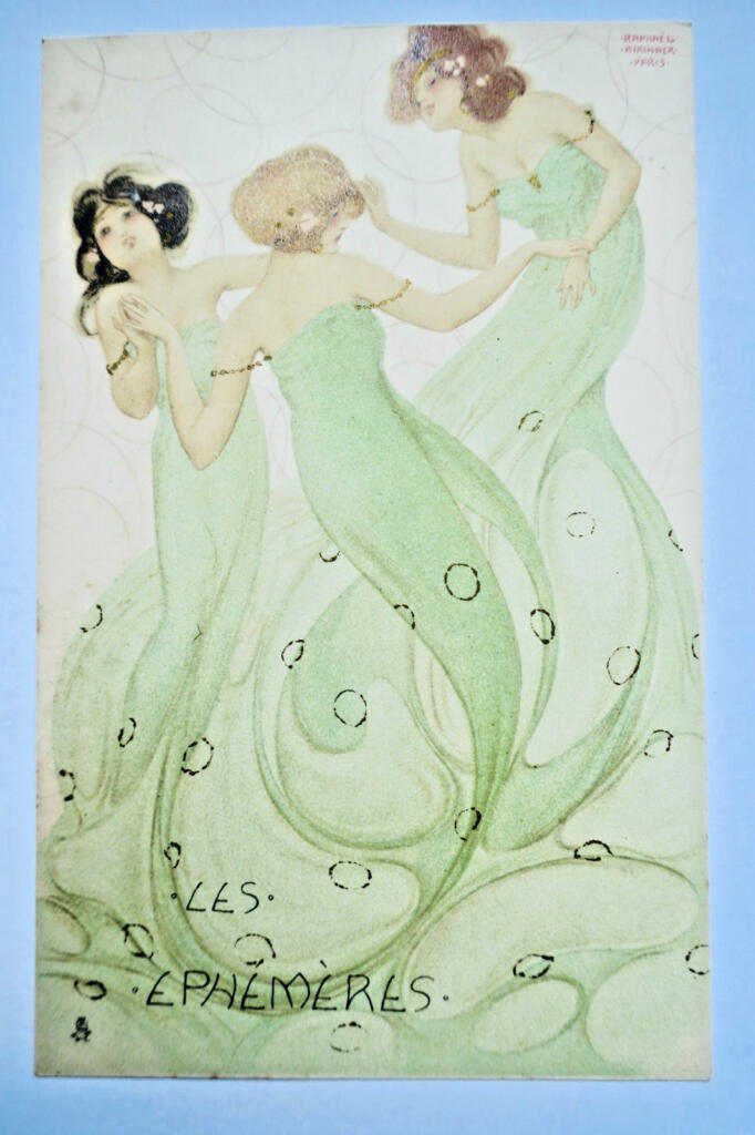 Raphael Kirchner Les ephémères 6 cartes-postales anciennes