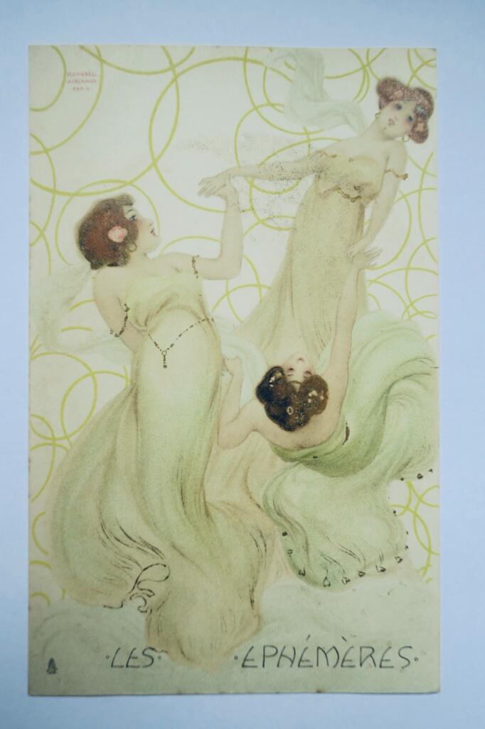 Raphael Kirchner Les ephémères 6 cartes-postales anciennes