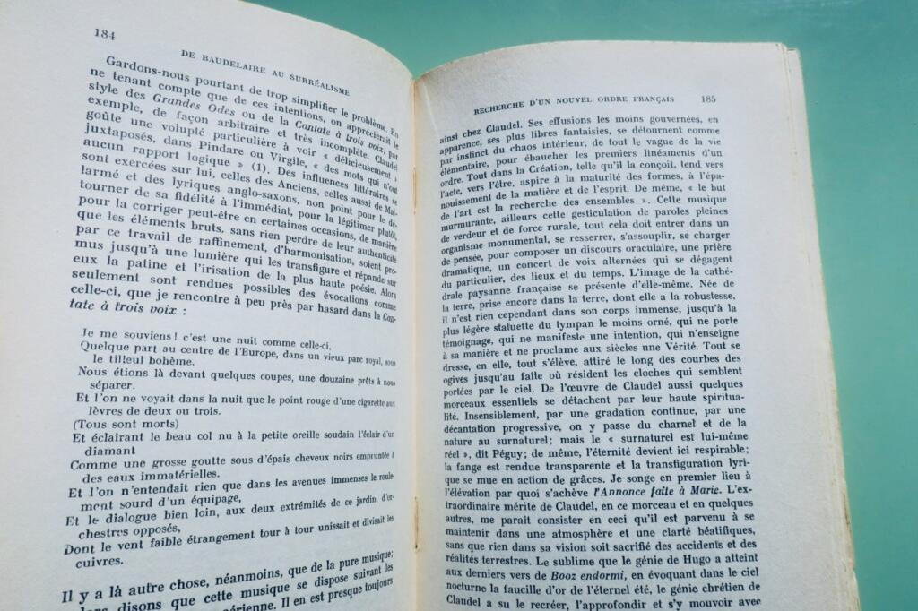 RAYMOND MARCEL DE BAUDELAIRE AU SURREALISME