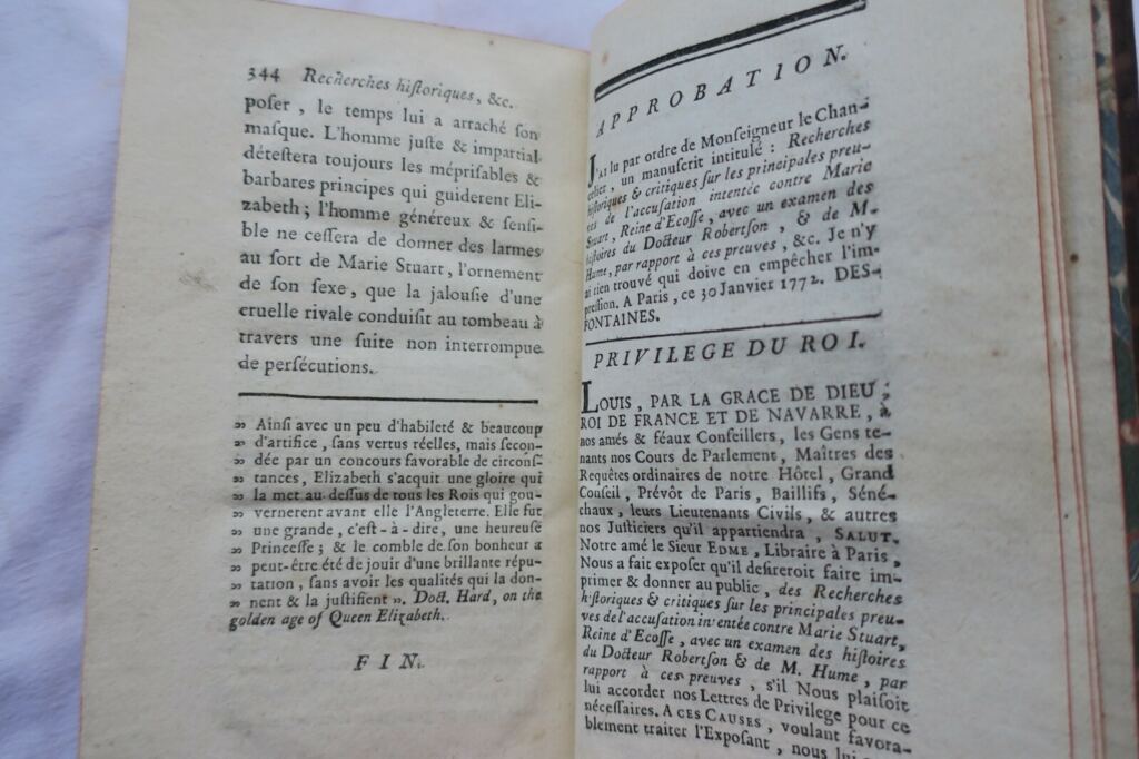 Historical critique of Mary Stuart's trial evidence