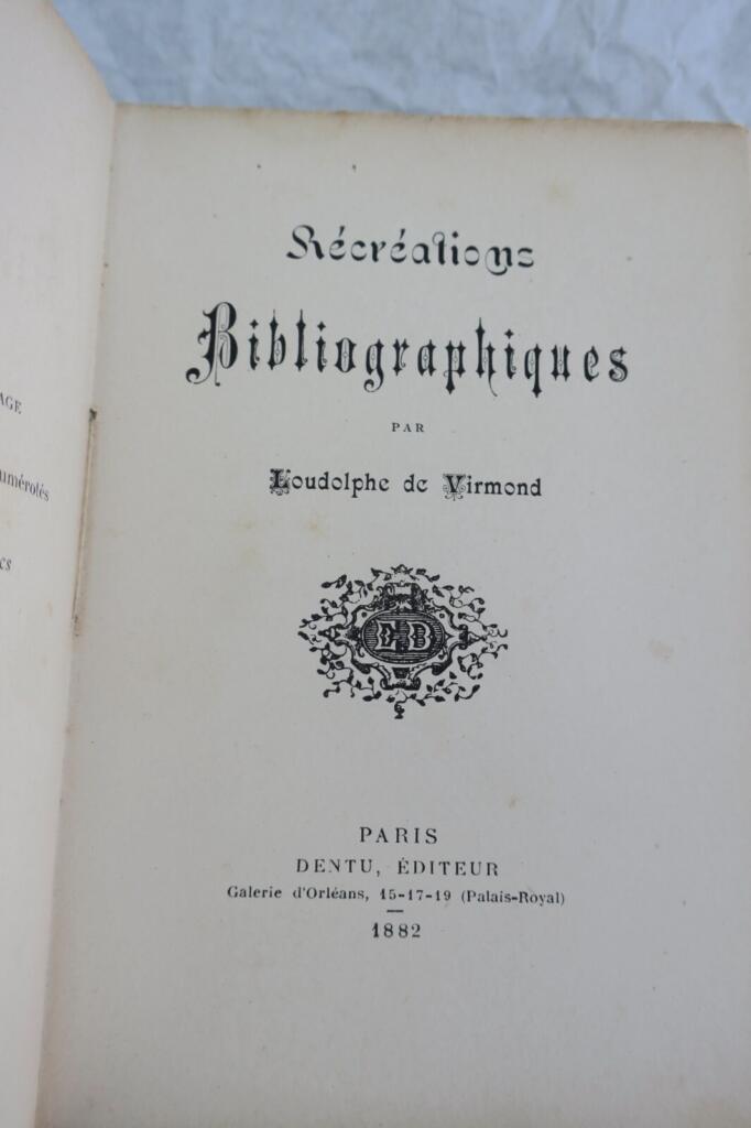 Bibliografische Erholung: französische Autoren
