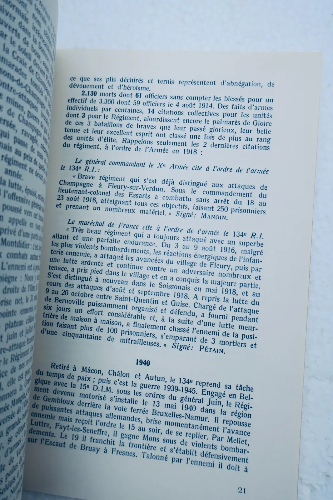 régiment historique du cent-trente-quatre d'infanterie – Image 7