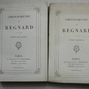 REGNARD Chefs-d'Oeuvre de Regnard (2/2 Complet) 1879