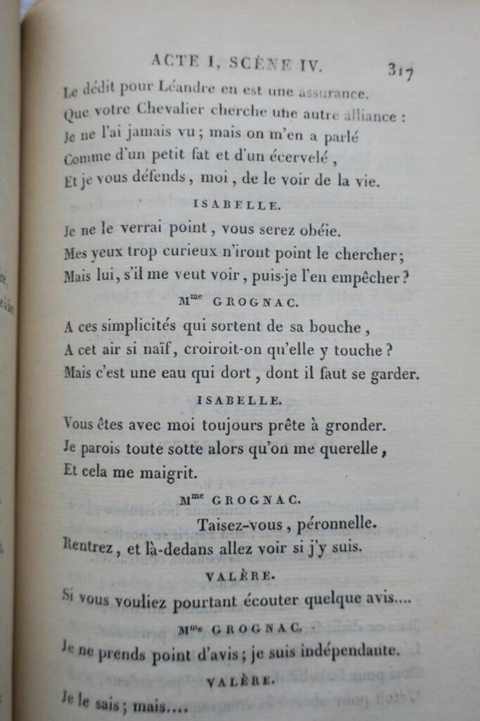 REGNARD OEUVRES COMPLETES DE REGNARD 1820