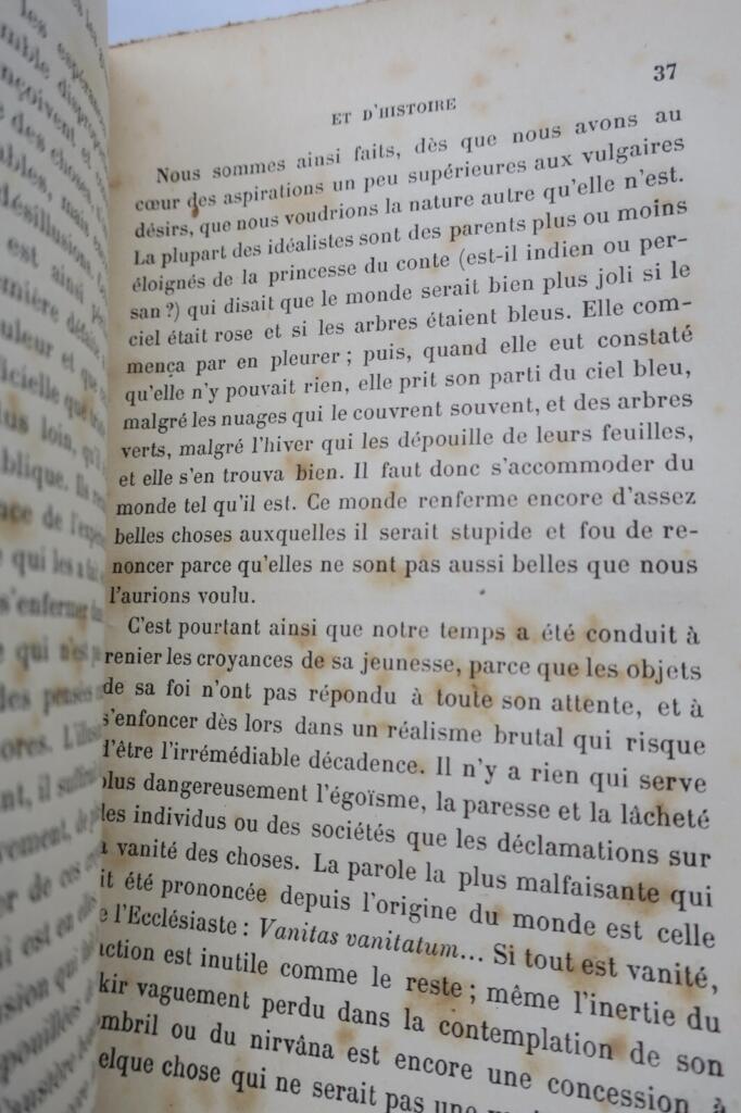 Essays on Politics and History with Author's Inscription