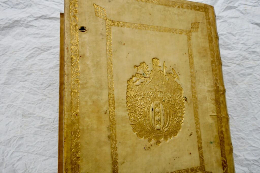 Historical Text with Royal Binding