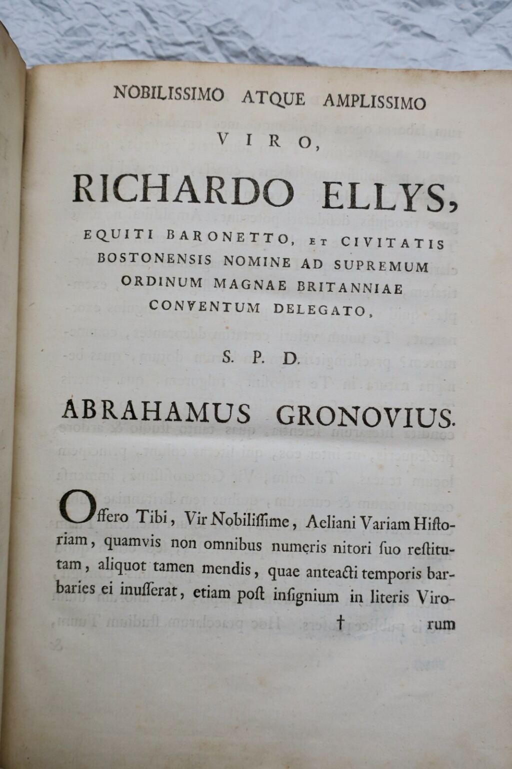 Historical Text with Royal Binding