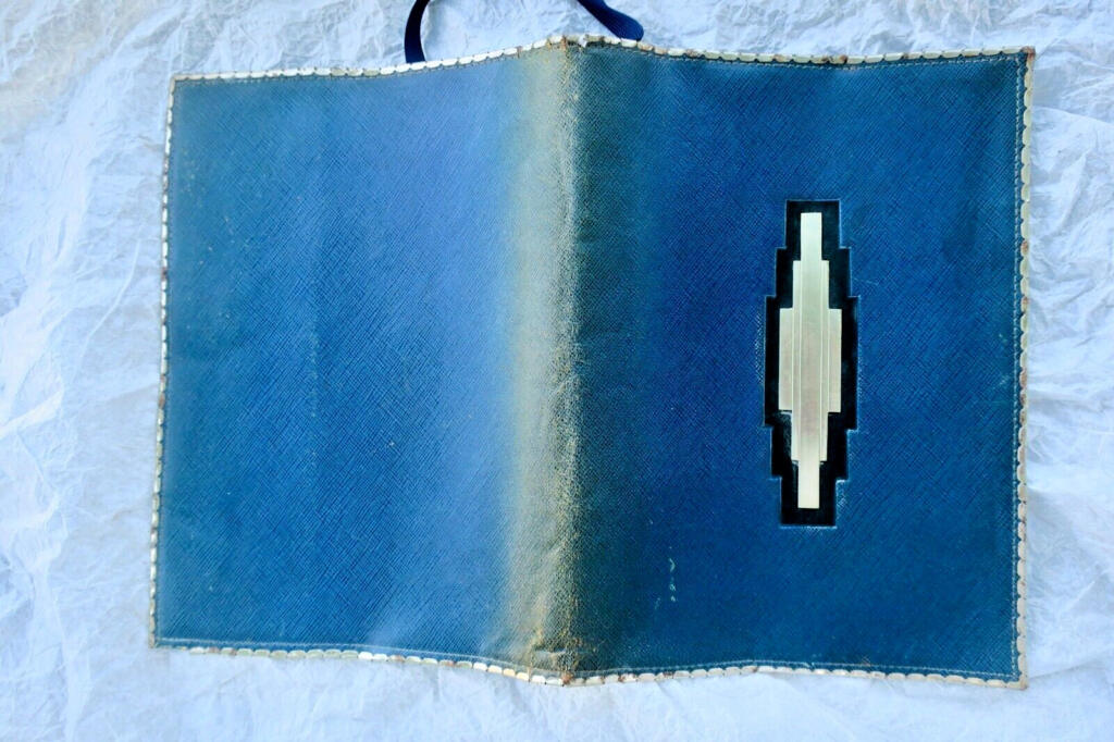 reliure étui livre 21 x 15 cm ART DECO