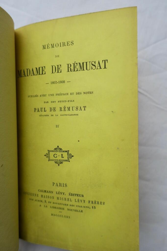 Memoiren einer bedeutenden Französin