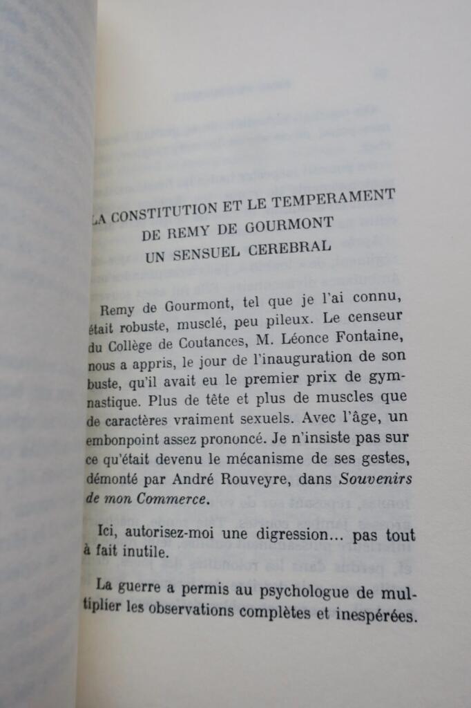 Remy de Gourmont aus ärztlicher Sicht