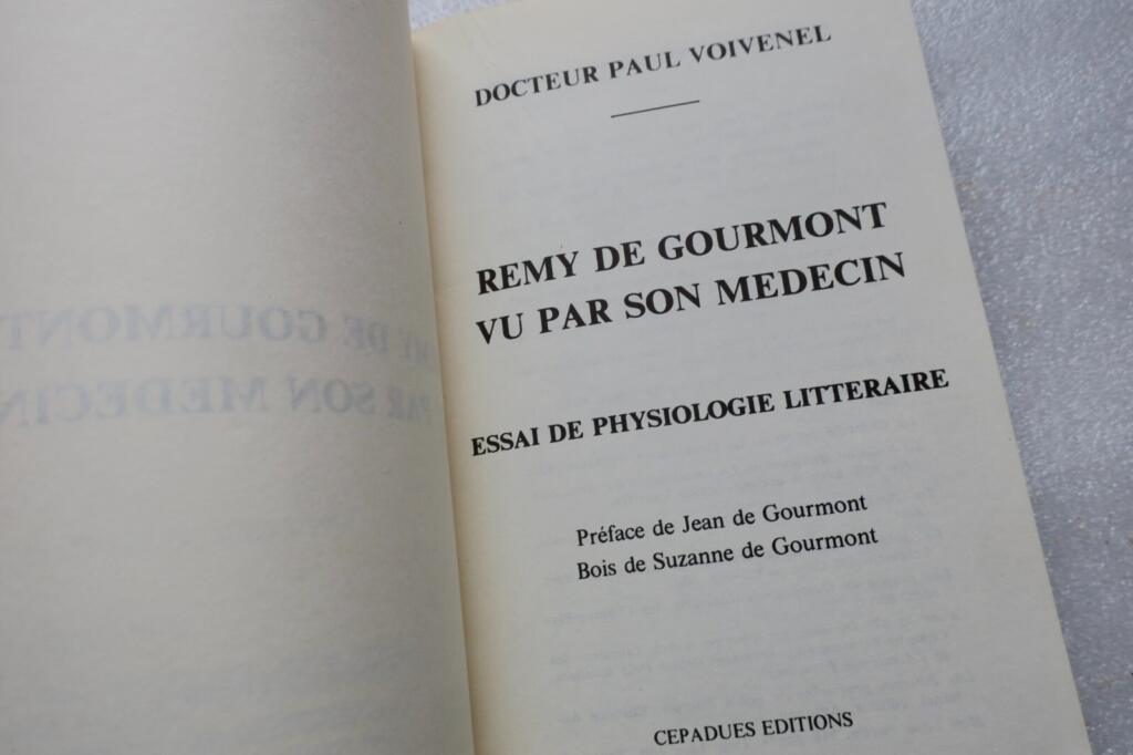 Remy de Gourmont aus ärztlicher Sicht